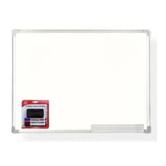 GENERICO - Pizarra Acrílica Blanca 60x90 +set 3 Plumones Y Borrador
