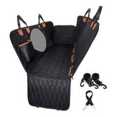 XROAD - Funda Cubre Asiento de Auto Impermeable Mascotas Negra