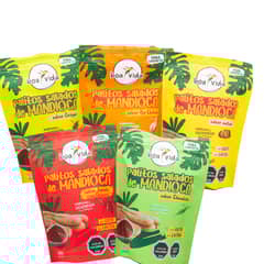 BOA VIDA - Pack 5 Palitos Salados de Mandioca Grandes Surtidos