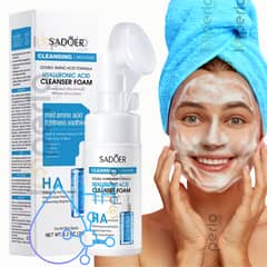 GENERICO - Espuma facial limpiadora con ACIDO HIALUNÓNICO