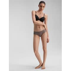 CALVIN KLEIN - Calzón Hipster Invisible Beige