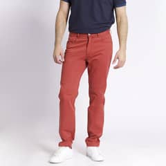 MCGREGOR - Pantalón Twill 5 Bolsillos Garment Dye Terracota