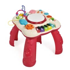 SPACEZAT - Mesa de Aprendizaje Musical Juguete Didáctico Rosa