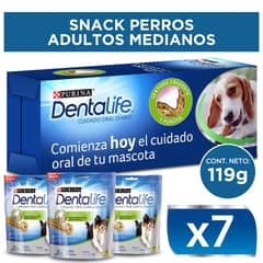 DENTALIFE - Snack dental perro DENTALIFE® Adulto mediano 119g