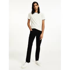 TOMMY HILFIGER - Jeans Básicos Denton Straight Fit Negro