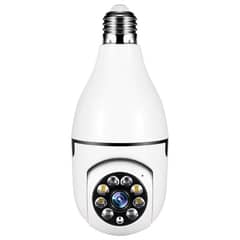 UNIVERSAL - Camara Seguridad Tipo Ampolleta 360° Blanca