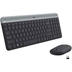 LOGITECH - Teclado y Mouse Inalambrico MK470 Slim Negro Español