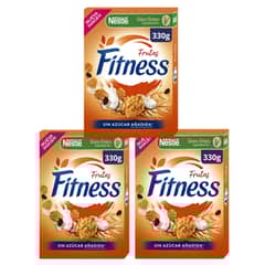 NESTLE - Cereal FITNESS® Frutas 330g Pack X3