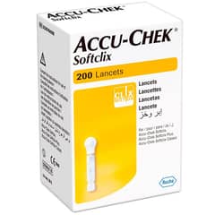 ACCU CHEK - Lancetas Accu-Chek® Softclix 200 unidades (Instant y Guide Me)