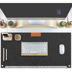 OEM - Mouse Pad Escritorio Oficina Con Bolsillos Grande 63 x 33 cm