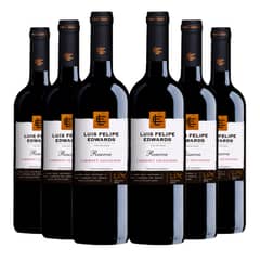 LUIS FELIPE EDWARDS - 6 Vinos Reserva Cabernet Sauvignon