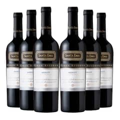 SANTA EMA - 6 Vinos Gran Reserva Merlot