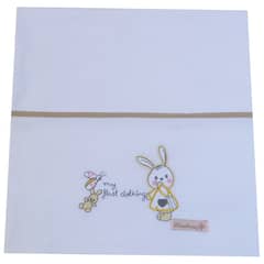 HASELNUSS - Juego de sabanas pack and play conejita beige