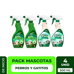 HIDROSHOCK - Limpieza biotecnologica Pack para mascotas