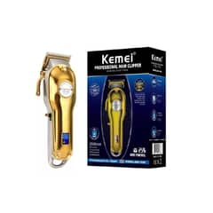 KEMEI - Cortadora De Cabello KM-1986 Dorada 100V240V