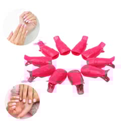 GENERICO - Pinzas Quita Esmalte Permanente Pack 10