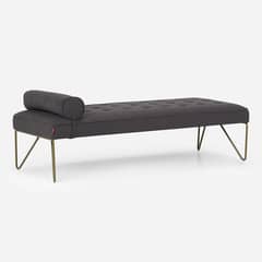 ROSEN - Banqueta Stepney Tela Charcoal