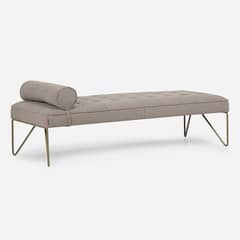ROSEN - Banqueta Stepney Tela Taupe