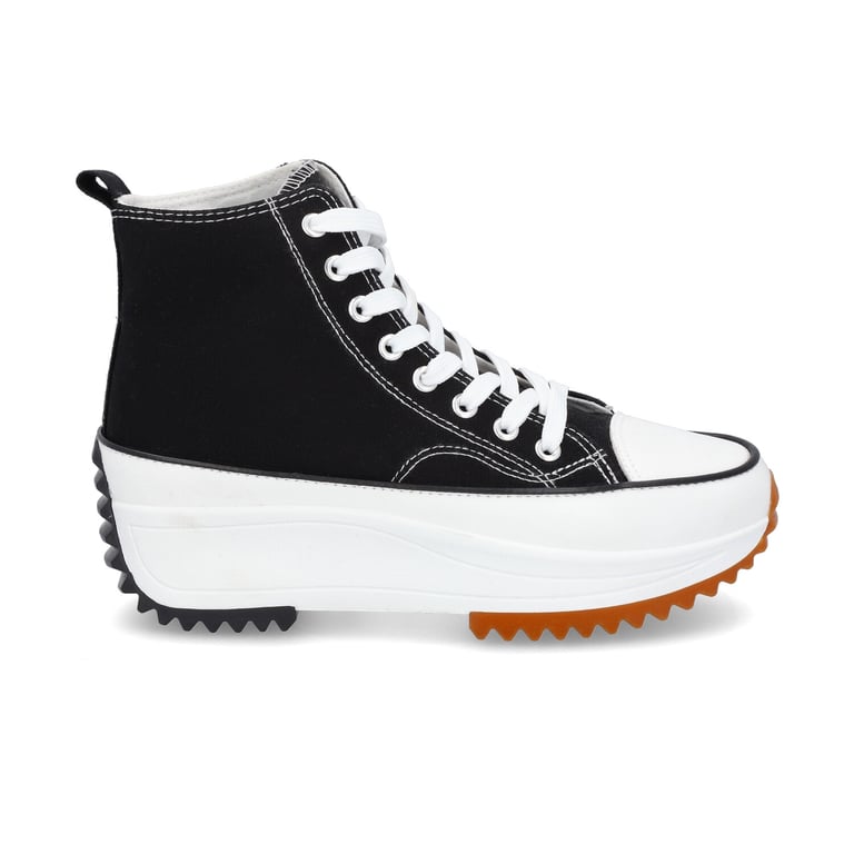 Zapatillas plataforma negras mujer hotsell
