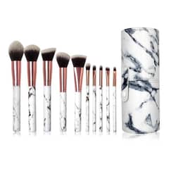 BJ HOGAR - Set 10 Brochas Pinceles Cepillos Tubo