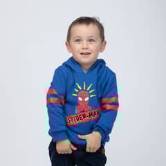 MARVEL - Poleron Niño Spiderman Sense Azul