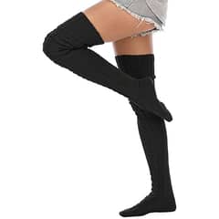 WILD TRAVEL - Calcetas Invierno tejidas cómodas elegantes y encima de la rodilla