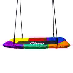 GLOWUP - Columpio mecedor rectangular multicolor