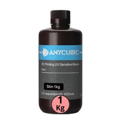 ANYCUBIC - Resina 3D Piel Clara para Impresoras 3D 1000g - Resinas
