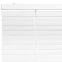 BERTEX - Persiana de aluminio Blanca 160cm anchox230cm alto Láminas 25mm