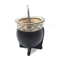 AL FILO DEL GAUCHO - Mate Poro Uruguayo Imperial Negro
