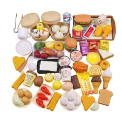 SPACEZAT - Set de Comida Desayuno Juguete Didáctico 88 pzas