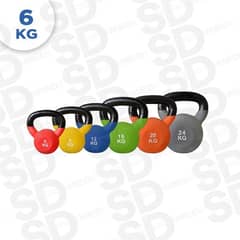 SDFIT - Kettlebell Pro Pesa Rusa 6 Kg Fierro Vinilo – Crossfit