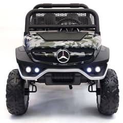 ABMTOYS - Unimog a Batería 14AH XXL 4x4 Pantalla Touch Control App