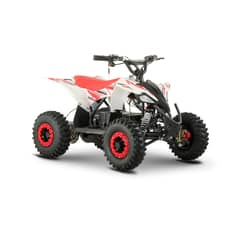 ABMTOYS - Moto a Batería 4 Ruedas 48 Volt Roja