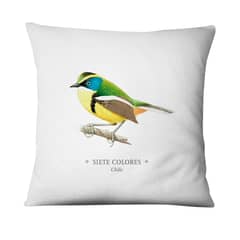 ANDES1 - Funda De Cojín De Pájaro Siete Colores
