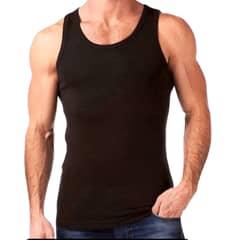 MPROPIA - Camiseta Sin Manga Algodón Negra Gris Blanco Adulto 045