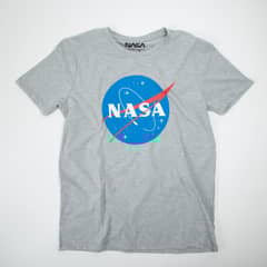 NASA - Polera Hombre Global Gris