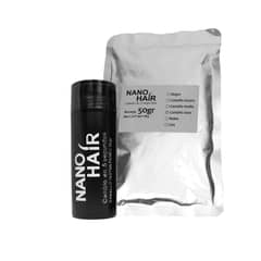 NANO HAIR - Color Negro Pack 80 grs