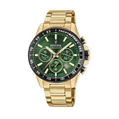 FESTINA - Reloj F20634/4 Verde Hombre Timeless Chronograph
