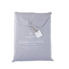 COMPLEMENTA HOMEDESIGN - Cubreplumón Algodón Ava - Cool Grey / 2 PL