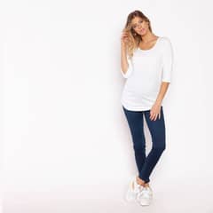 NALA - Jeans loreto azul Materrnity