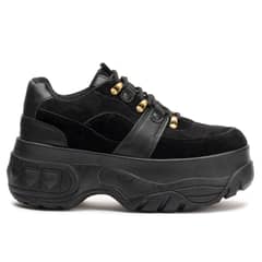 HERIEL - Zapatilla Mujer Negro Meira