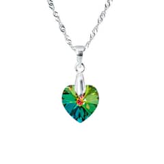 JOYAS MONTERO - Collar Romance Cristal Genuino Vitral Medium