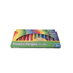 TORRE - Plasticina Triangular 12 Colores 200grs