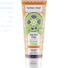 HUMAN KIND - Human+kind gel de baño - naranja, 250 ml.