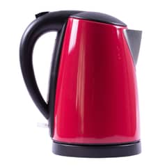 VALORY - Hervidor VK1000 Inox Rojo 1,7 Lts - 2200 W