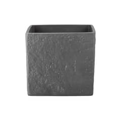 SCHEURICH - Macetero Cerámica 18 cm Gris Oscuro