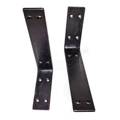GENERICO - Escuadra industrial para repisa tipo L ancha 15 cm(2 Unidades)