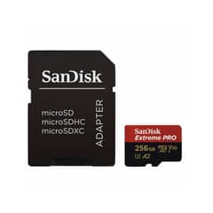 SANDISK - Micro Sd Extreme Pro 256Gb 170M Lectura