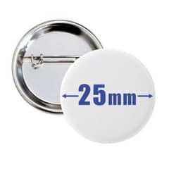 DE TODO Y MAS - Pack de 100 chapitas metalicas 25 mm DETODOYMAS